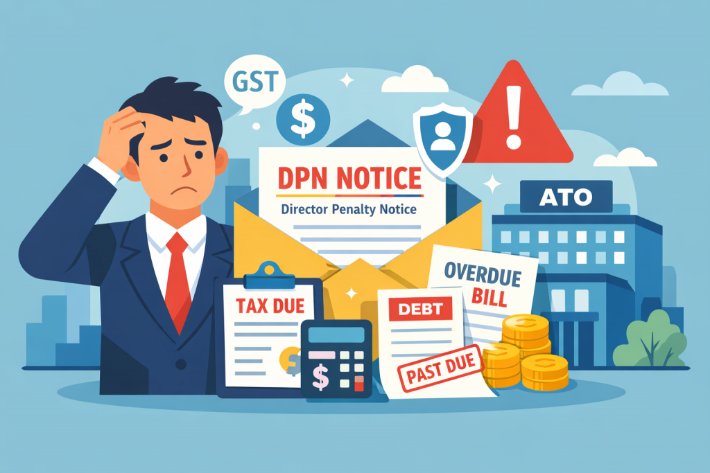 在澳洲经营生意就像一场高难度的平衡博弈。在管理现金流和追求增长的过程中，税务义务很容易被忽视。然而，如果澳洲税务局（ATO）发出董事罚款通知（Director Penalty Notice, DPN），“公司的麻烦”很快就